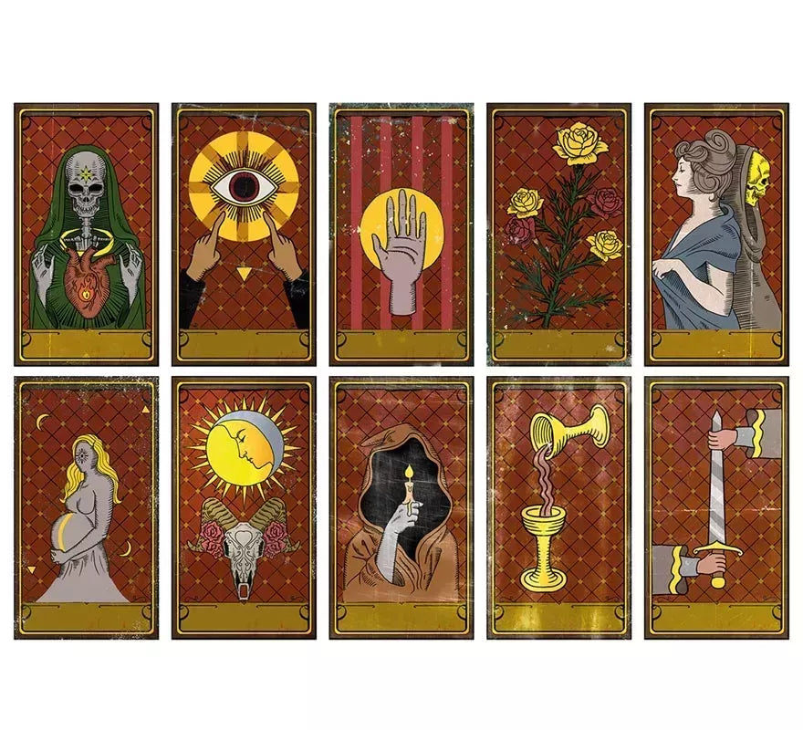 Translation missing: de.10 Cartas Vudú o Tarot de 11X20 cm