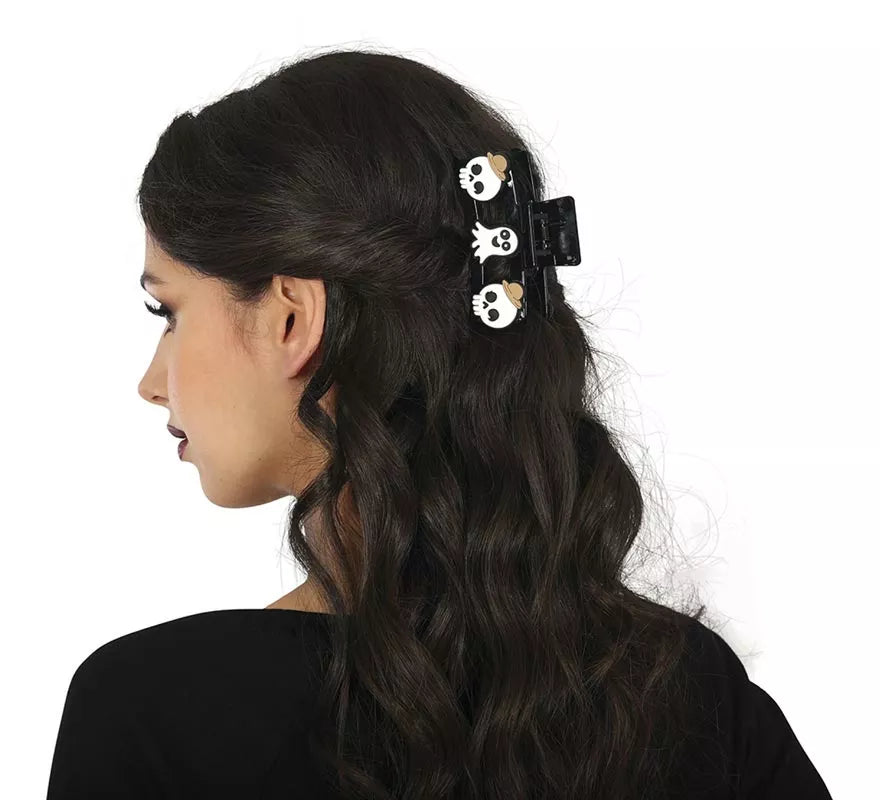 Translation missing: de.2 Pinzas de Fantasma y Calaveras para el Pelo de 9 cm
