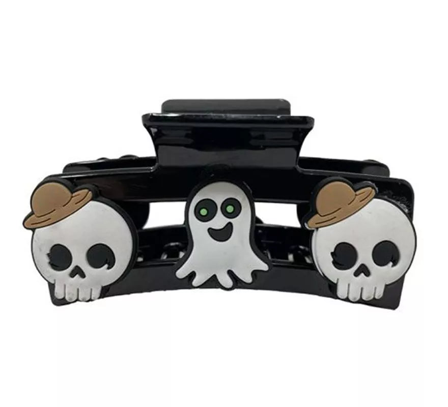 Translation missing: de.2 Pinzas de Fantasma y Calaveras para el Pelo de 9 cm