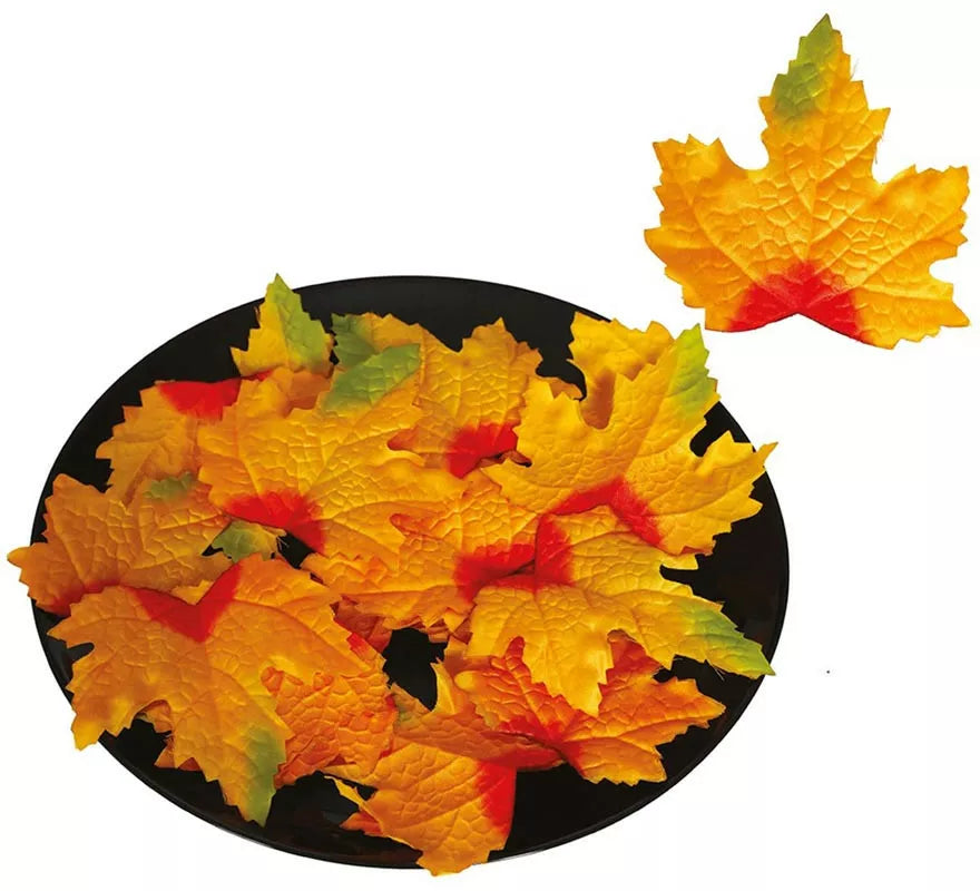Translation missing: de.24 Hojas Calabazas naranjas