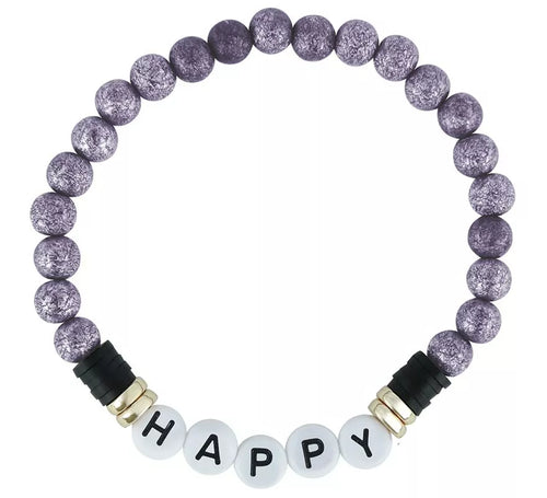 3 Pulseras Happy y Halloween