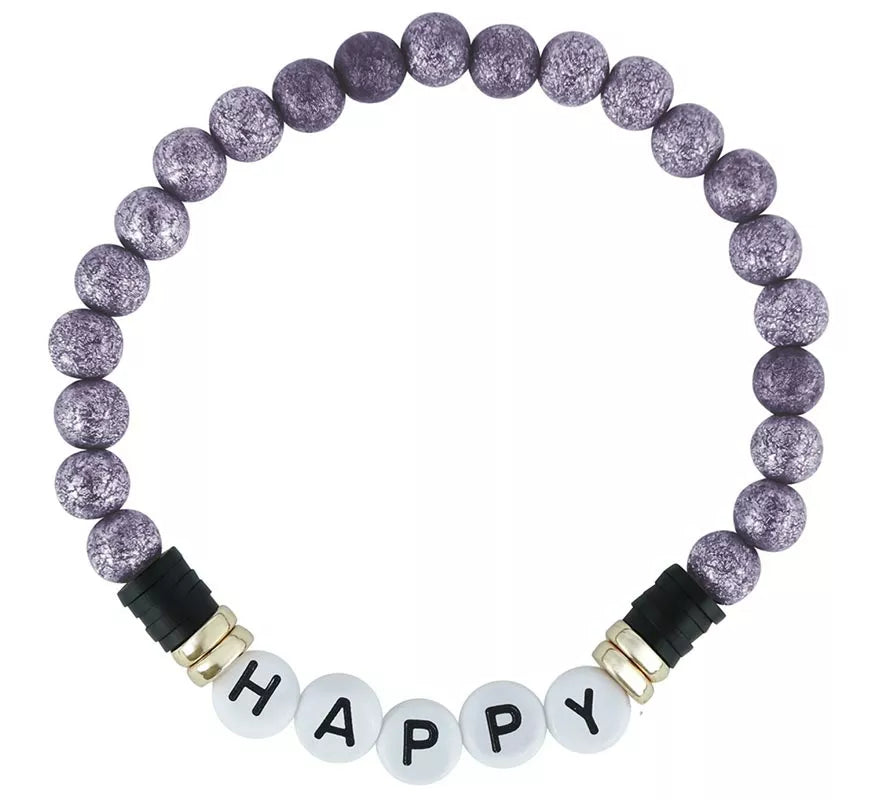 3 Pulseras Happy y Halloween
