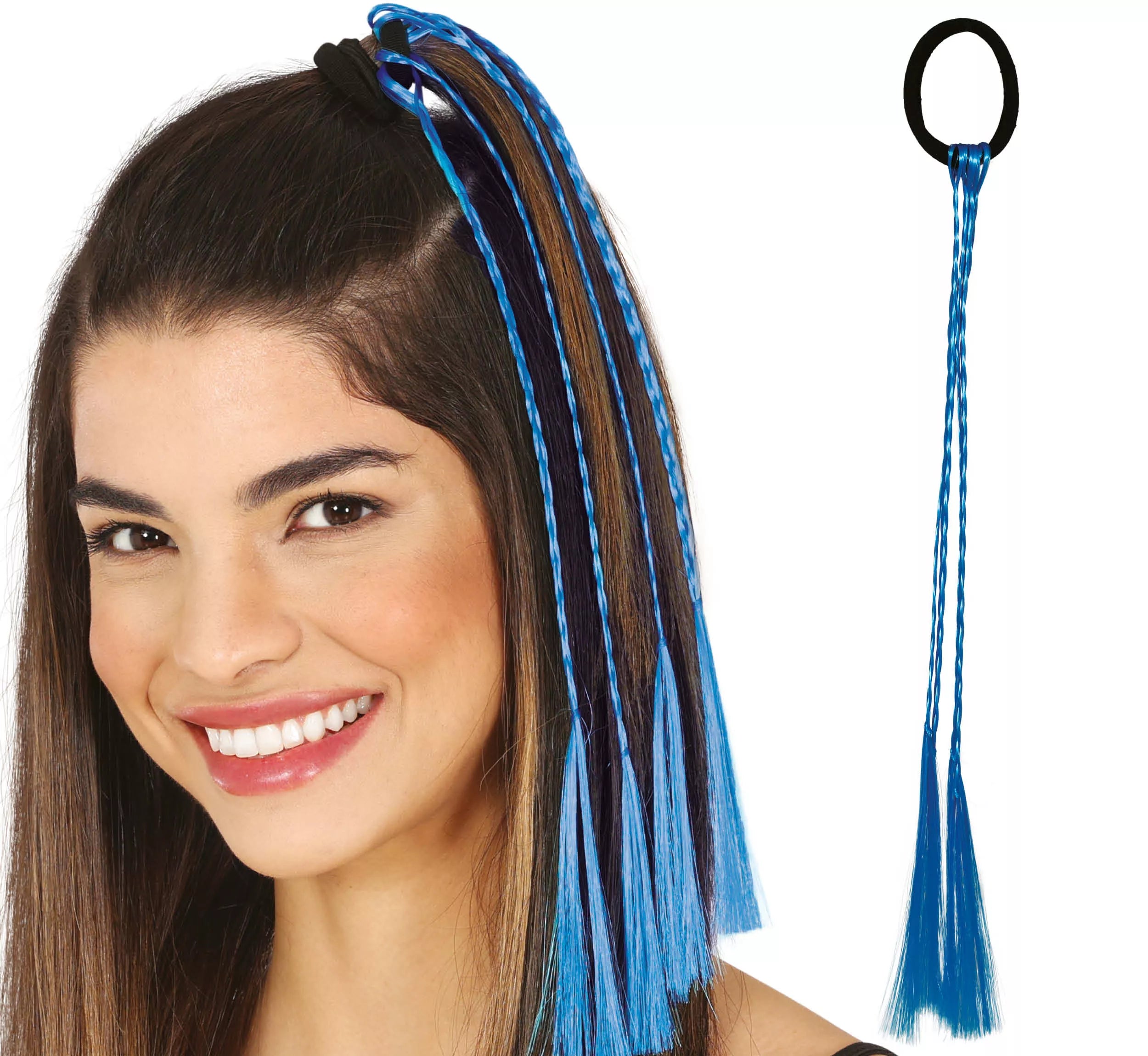 Translation missing: de.3 Trenzas de 35 cm en varios colores