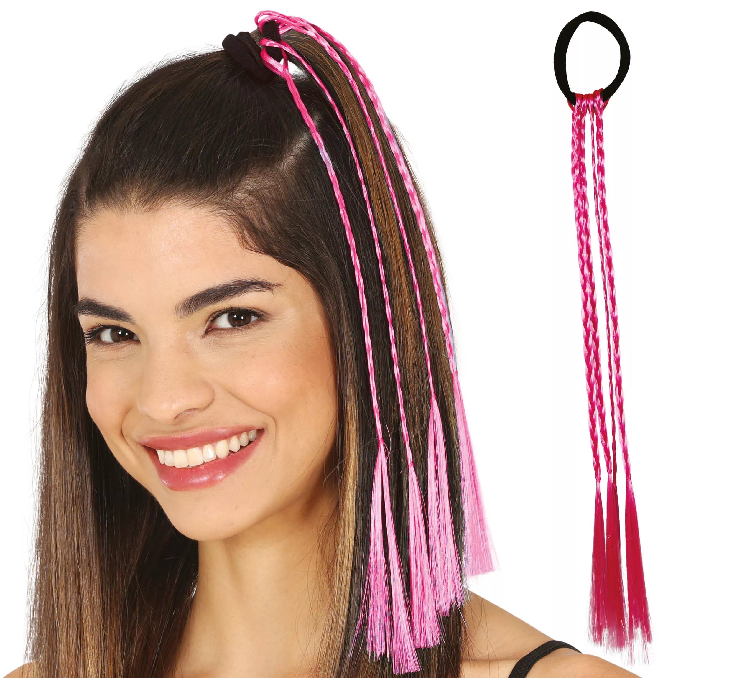Translation missing: de.3 Trenzas de 35 cm en varios colores