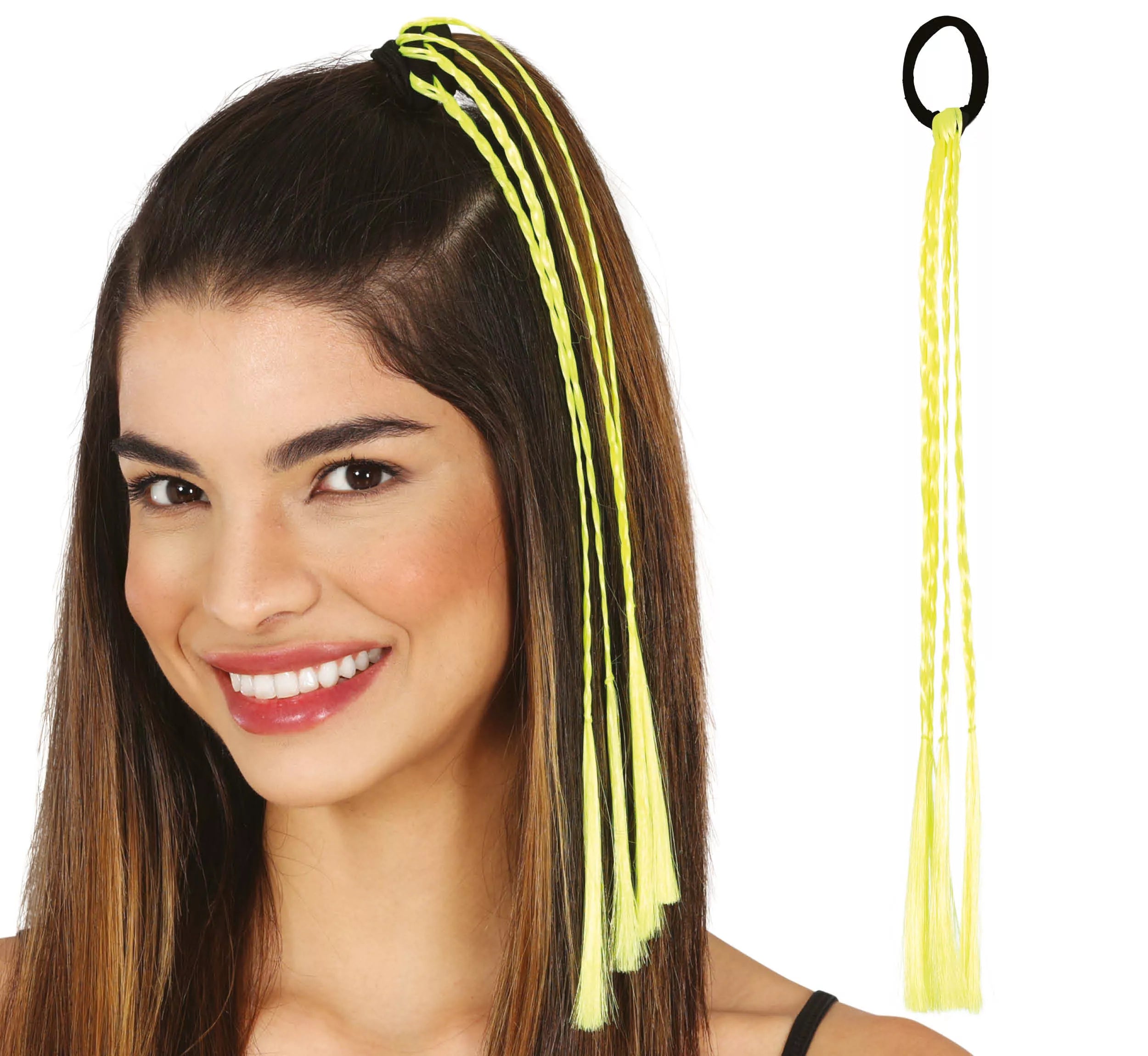 Translation missing: de.3 Trenzas de 35 cm en varios colores