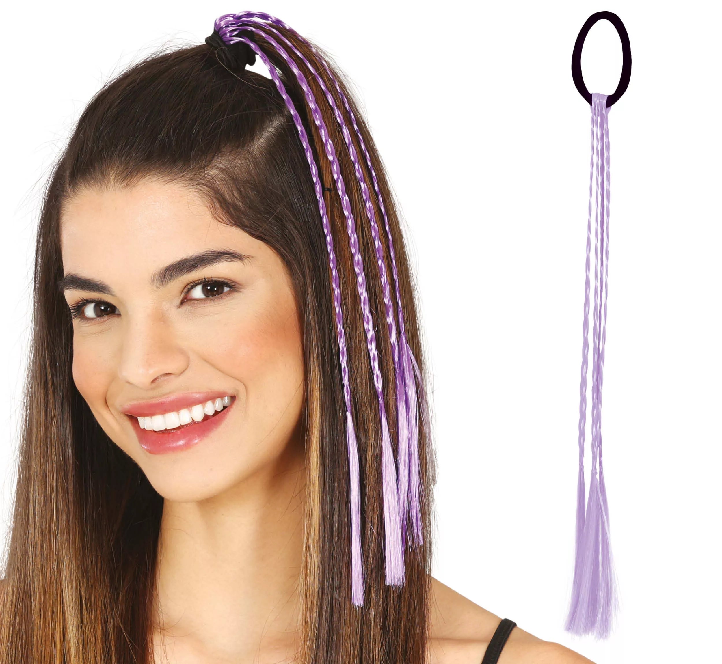 Translation missing: de.3 Trenzas de 35 cm en varios colores