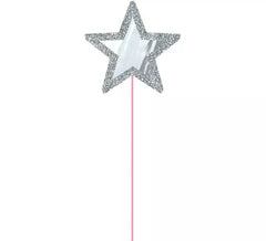 4 Sterne Zauberstäbe Spiegel 29 cm