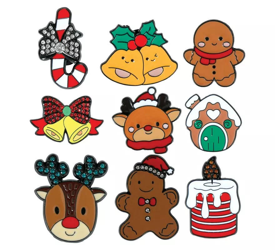 Translation missing: de.45 Pins de Navidad Modelos Surtidos de 3 cm