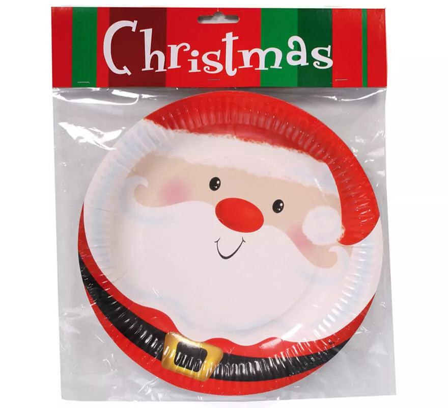Translation missing: de.6 Platos de Santa Claus de 22 cm