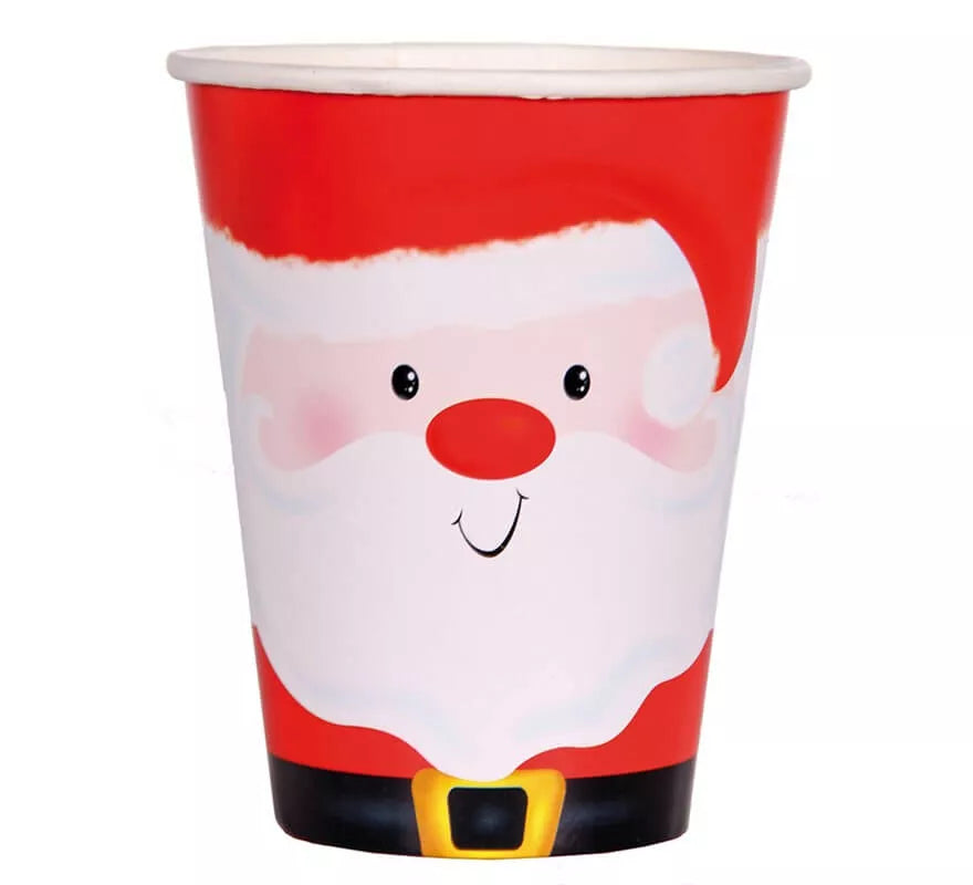 Translation missing: de.6 Vasos de Santa Claus de 250 ml