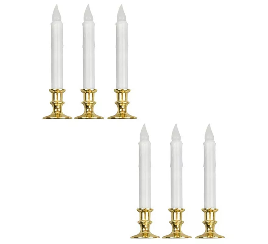 Translation missing: de.6 Velas Led de 23 cm