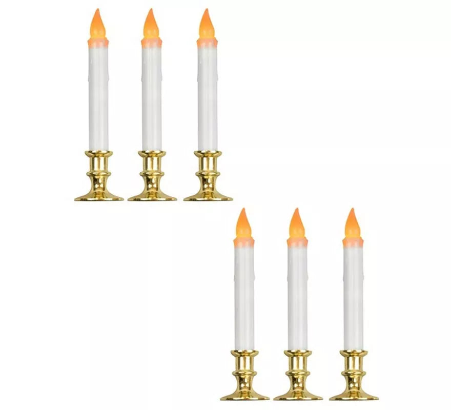 Translation missing: de.6 Velas Led de 23 cm