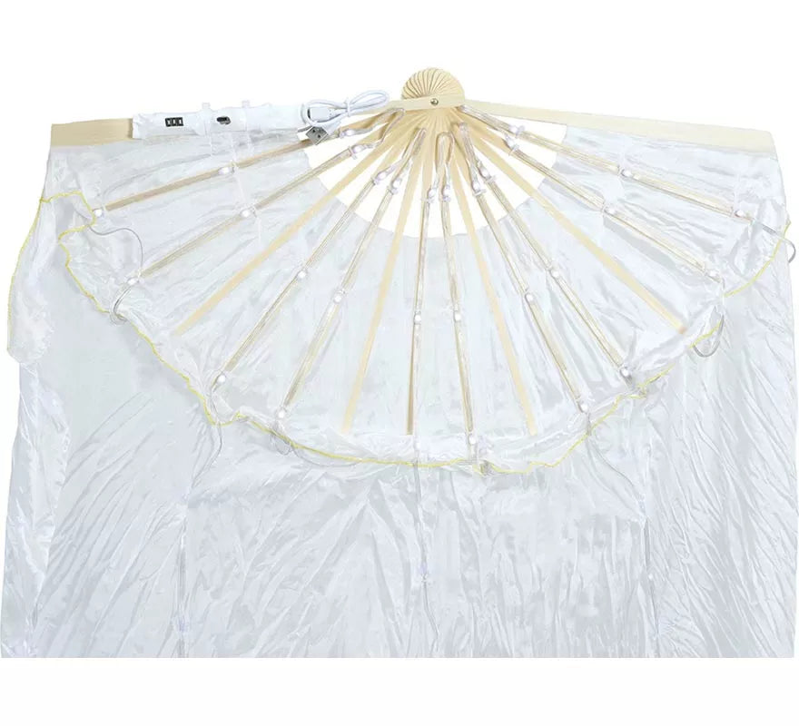 Translation missing: de.Abanico blanco con Led de 75x150 cm