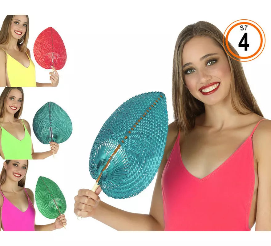 Translation missing: de.Abanico con Forma de Hoja en colores surtidos