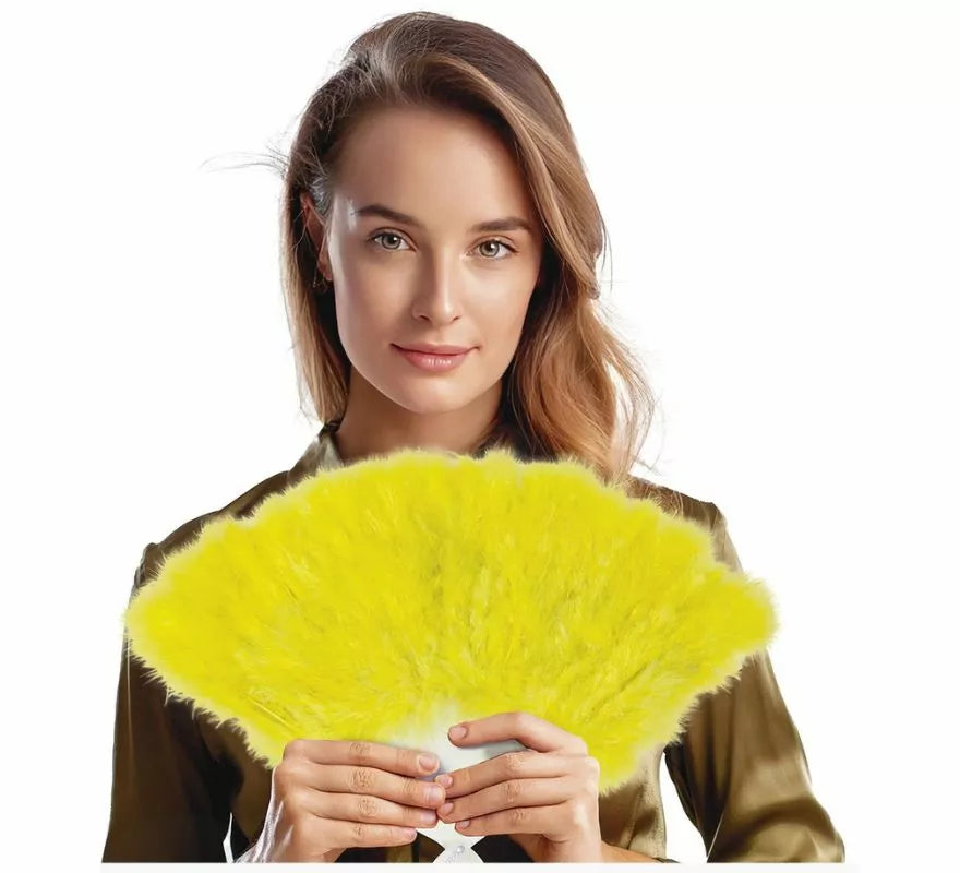Translation missing: de.Abanico con Plumas de 16 Palas en varios colores