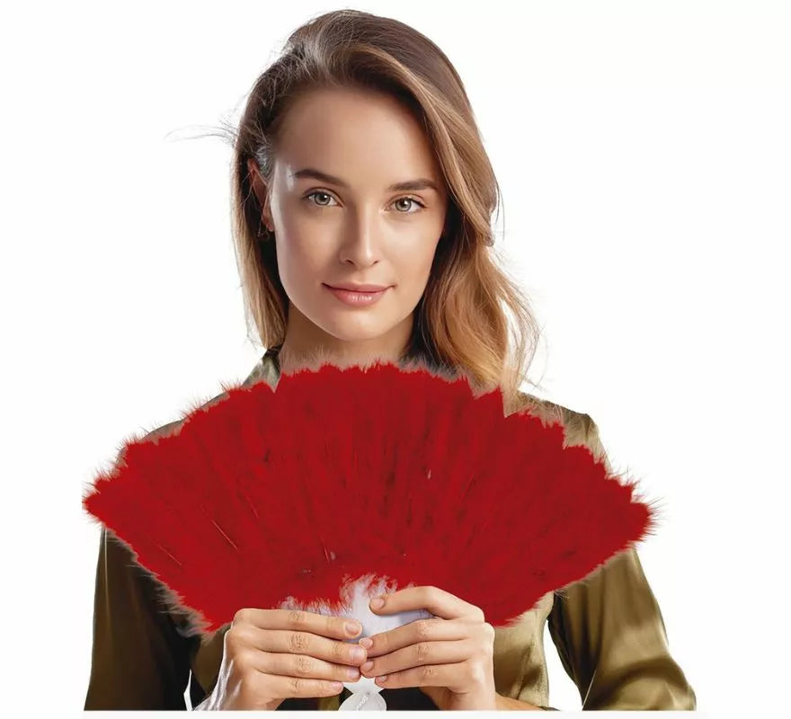 Translation missing: de.Abanico con Plumas de 16 Palas en varios colores