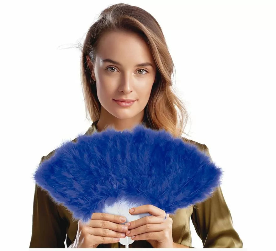 Translation missing: de.Abanico con Plumas de 16 Palas en varios colores