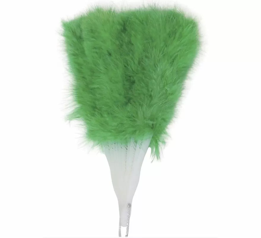 Abanico con Plumas de 16 Palas en varios colores
