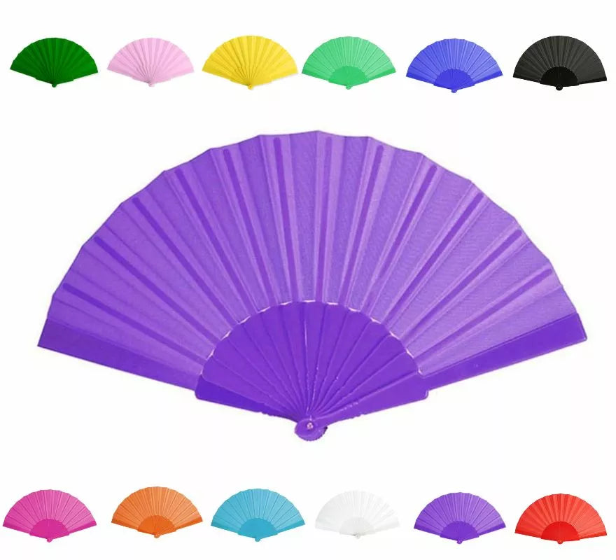 Translation missing: de.Abanico de Plástico de 43 cm en varios colores