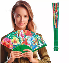 Hawaiianischer Blumen- und Tierfan