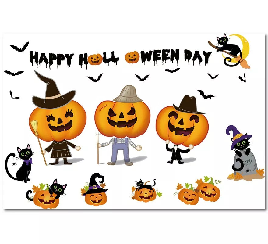 Translation missing: de.Adhesivo Happy Halloween de 45x60 cm