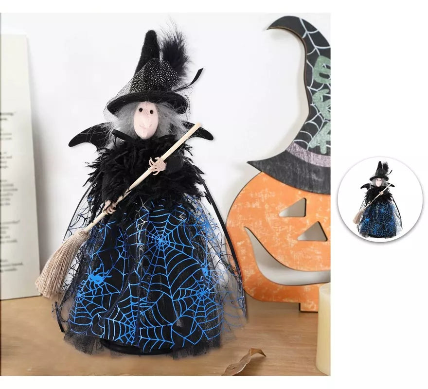 Translation missing: de.Adorno Bruja Luxe Azul 28 cm