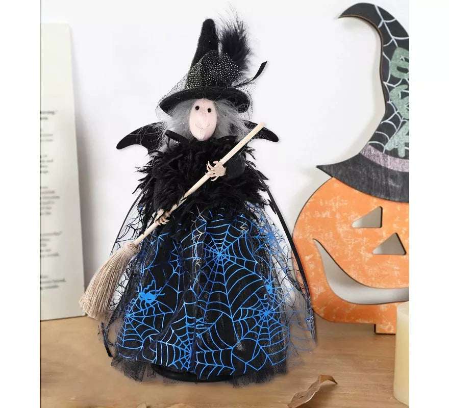 Translation missing: de.Adorno Bruja Luxe Azul 28 cm