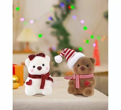 Verschiedene 10 cm große sitzende Teddybär-Ornamente