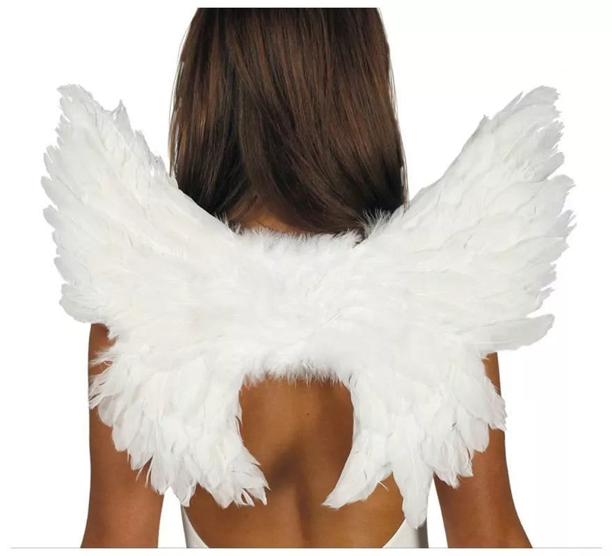 Translation missing: de.Alas con Plumas Blanca 50 X 45 cm