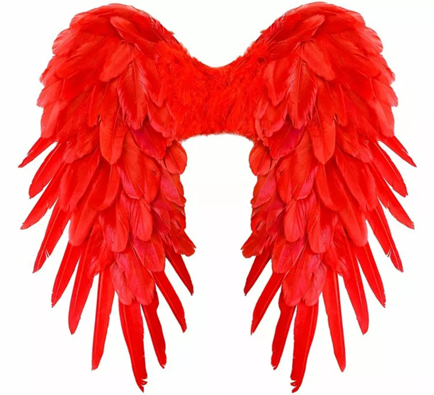 Alas con Plumas de 50x50 cm Plegables en varios colores