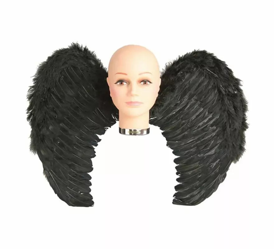 Translation missing: de.Alas con plumas en varios colores 65 x 50 cm