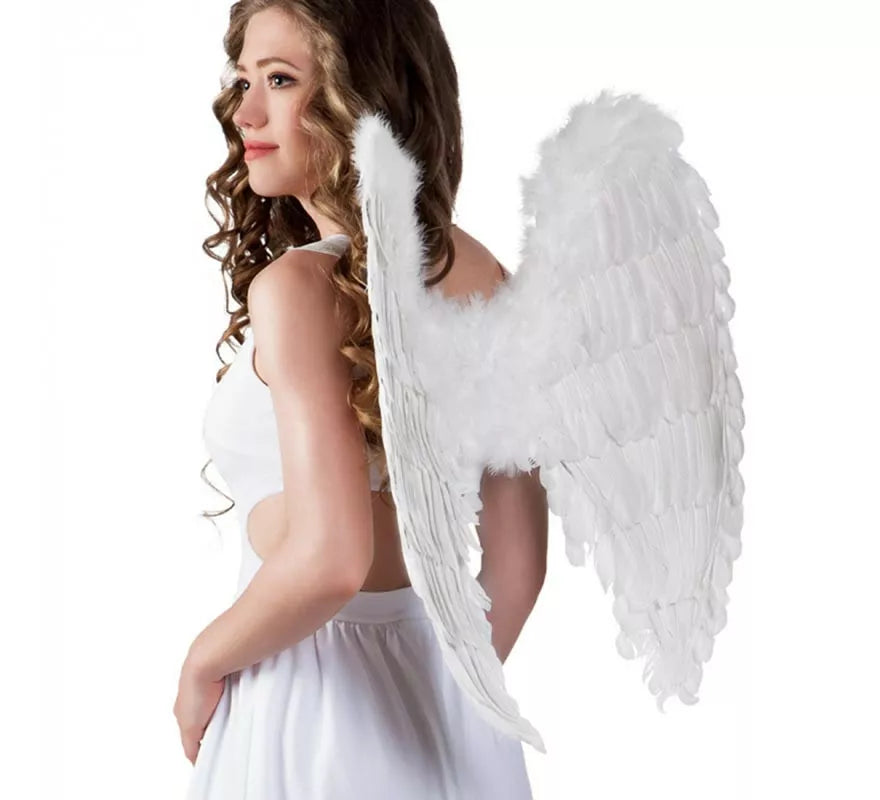 Translation missing: de.Alas de Ángel con plumas de 65x65 cm en varios colores