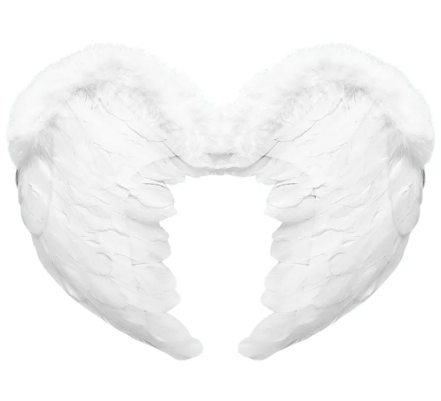Translation missing: de.Alas de Ángel de Plumas Blancas de 37X50 cm