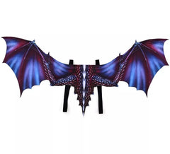 Flügel eines blauen Drachen, 92 x 34 cm