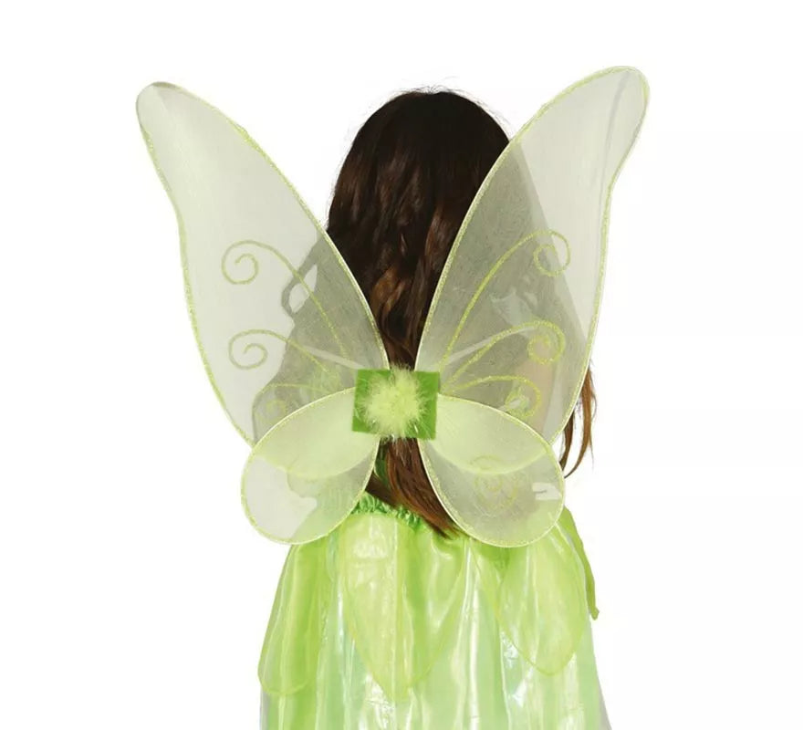 Translation missing: de.Alas de Hada Mariposa verde de 46 cm