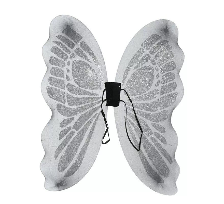 Alas de Mariposa color plata