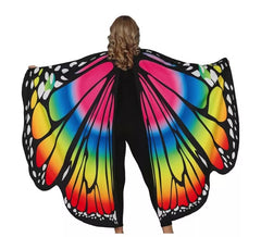 Schmetterlingsflügel von 160x130 cm Multicolor