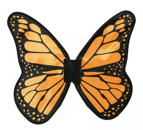 Alas de Mariposa naranjas y negras de 50 cm