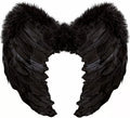Alas de Plumas Negras de 50x40 cm