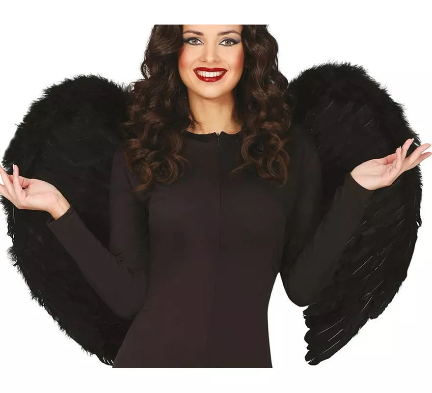 Translation missing: de.Alas de Plumas negras de 80x55 cm