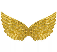 Goldene Stoffflügel 57 x 26 cm