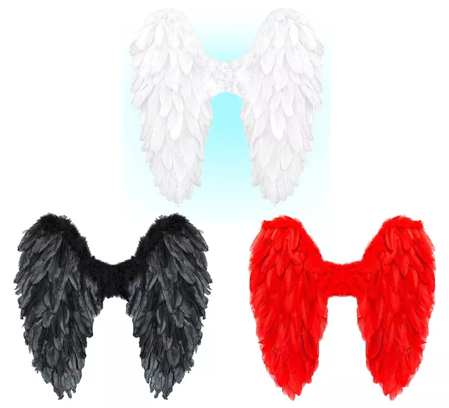 Translation missing: de.Alas Plegables de Plumas de 50x50 cm en varios colores