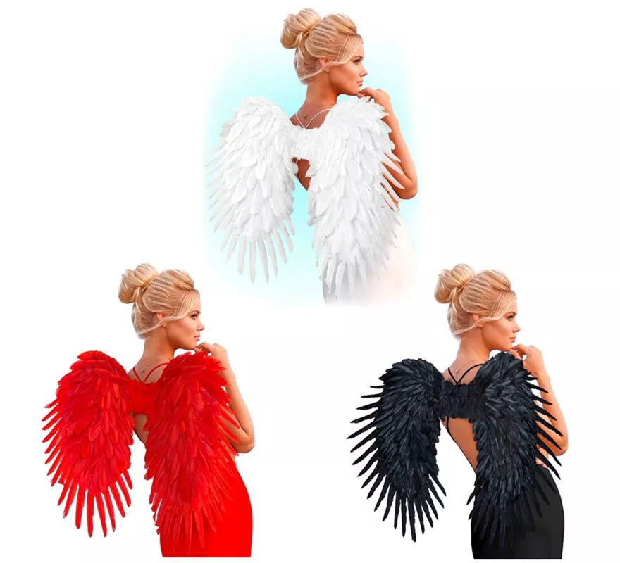 Translation missing: de.Alas Plegables de Plumas de 80x60 cm en varios colores