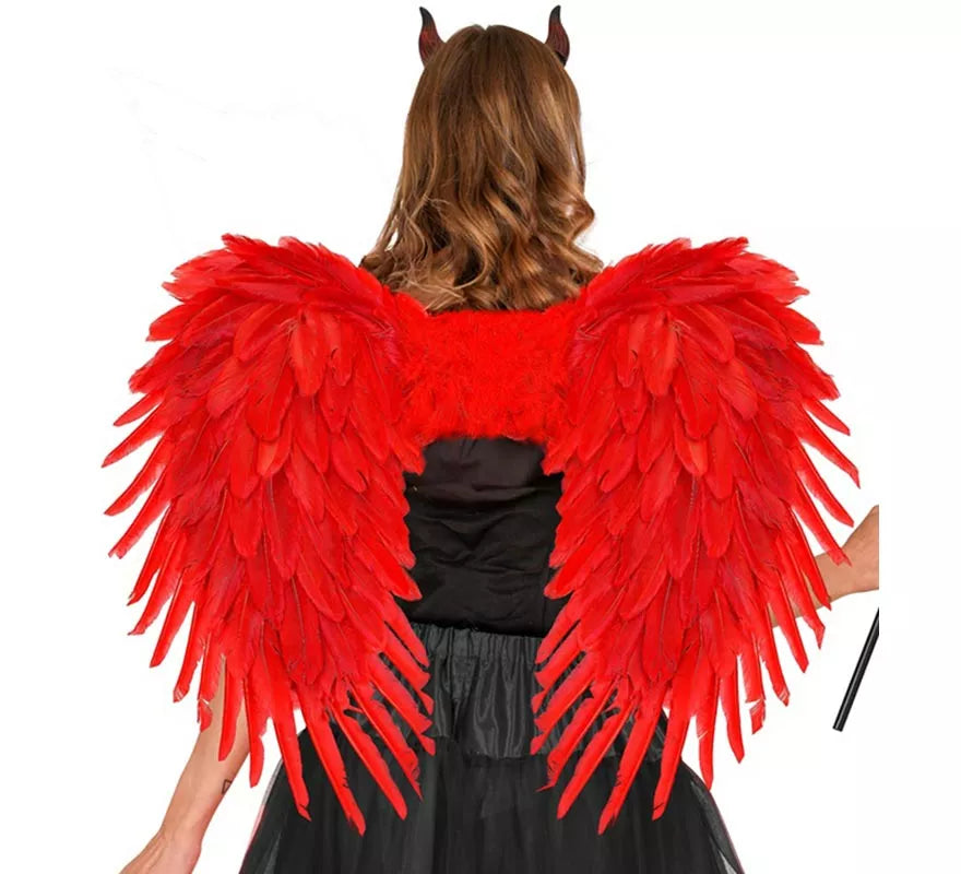 Alas Plegables de Plumas de 80x60 cm en varios colores