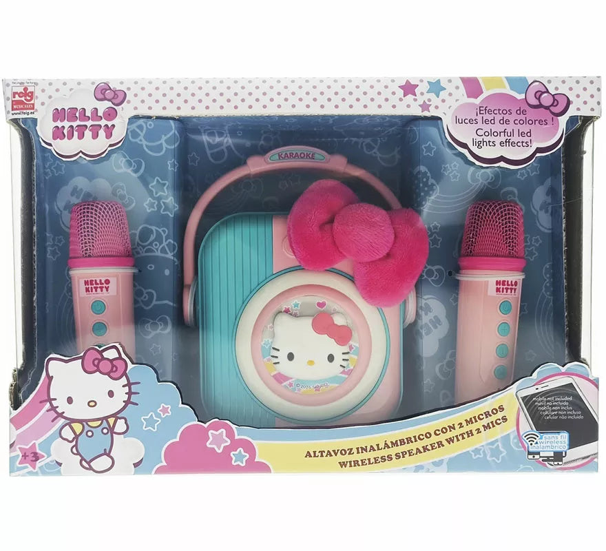 Translation missing: de.Amplificador Hello Kitty con Micrófonos Bluetooth