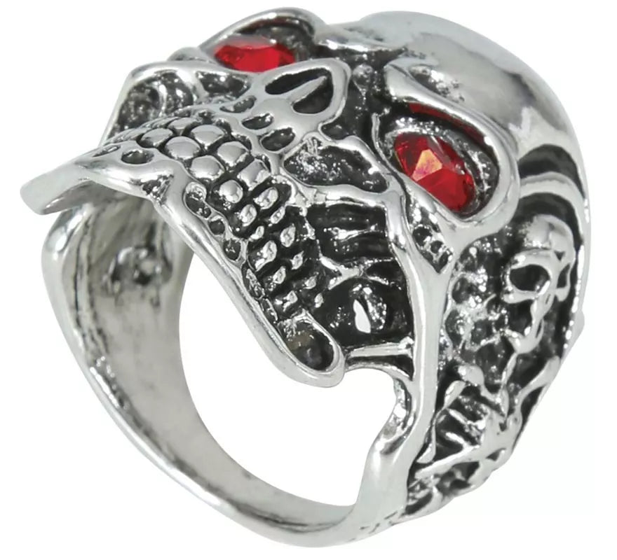 Translation missing: de.Anillo Calavera de Metal
