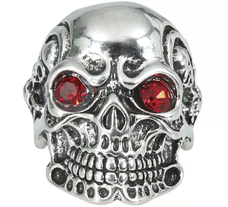 Translation missing: de.Anillo Calavera de Metal