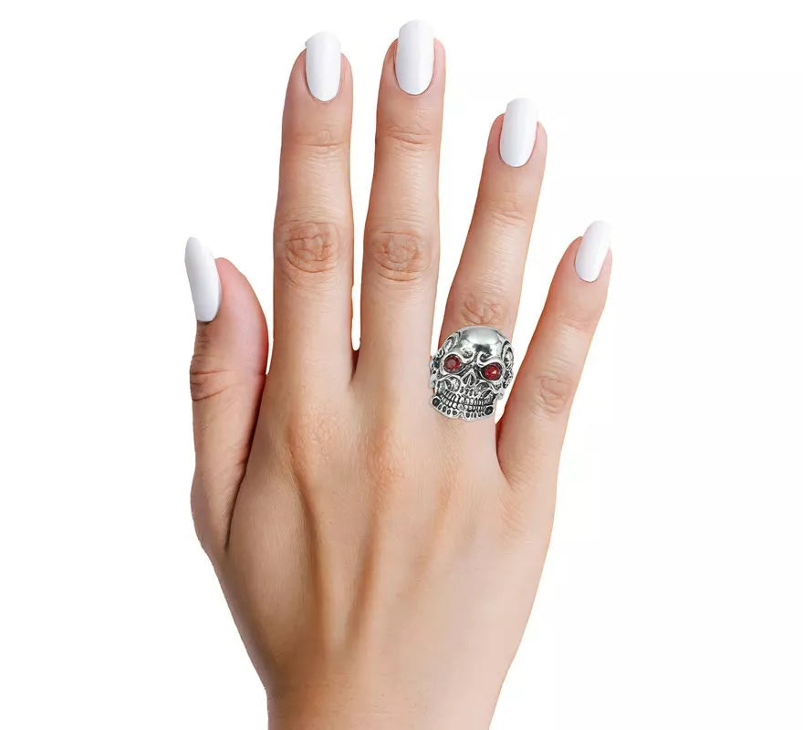 Translation missing: de.Anillo Calavera de Metal