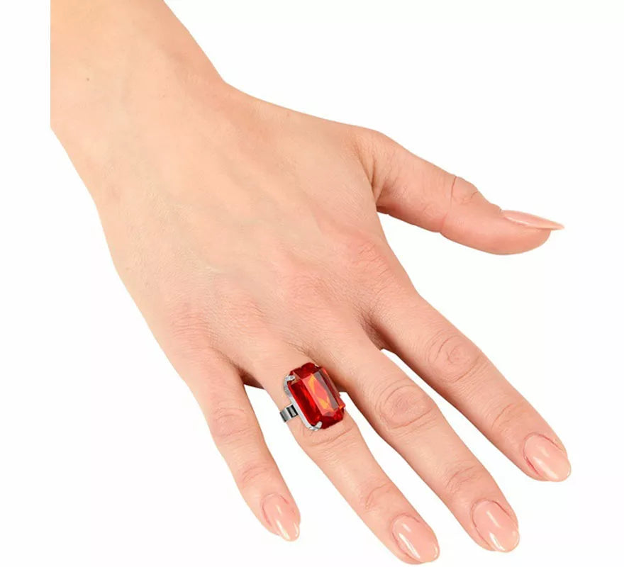 Translation missing: de.Anillo con Gema roja