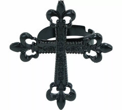 4 cm großer gotischer Kreuzring